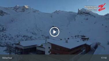 Blick auf die Bergstation und das Panoramarestaurant (2.100 m)