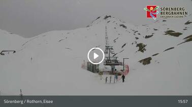 Blick auf den Sessellift (1.959 m)