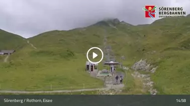 Blick auf den Sessellift (1.959 m)