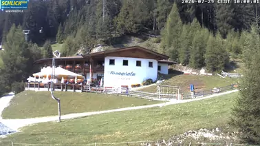 Blick auf die Piste