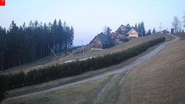 Blick auf die Bergstation
