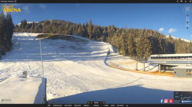 Blick um die Talstation (1.470 m)