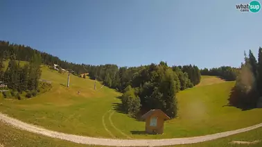 Blick auf die Piste
