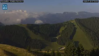 Blick auf den gegenüberliegenden Hang