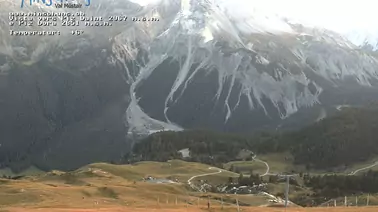 Blick auf den Piz Dain und den Piz Dora