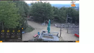 Panoramablick über die SkiArena Eibenstock