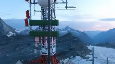 Rundumblick vom Plateau Rosa (3.480 m)