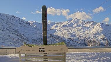 Snowcam - wie viel Schnee ist in Val Thorens gefallen? (2.223 m)