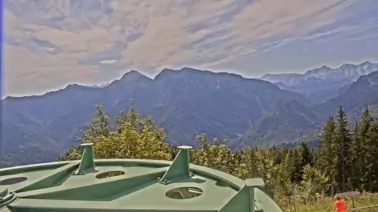 Blick von der Bergstation Unternberg