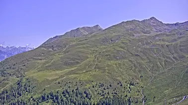 Blick von der Bergstation Zeinis (2.220 m)
