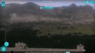 Panoramasicht über Le Grand Massif