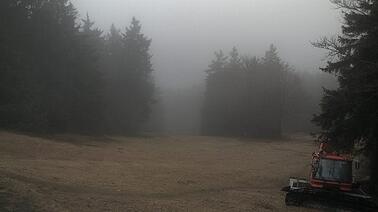 Blick von der Bergstation am Großen inselberg