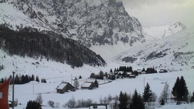 Blick vom Gasthaus Berghuus
