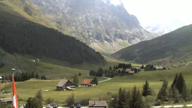 Blick vom Gasthaus Berghuus