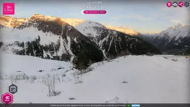Panorama vom Plan de lArc