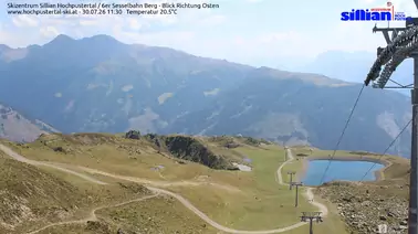 6er Sesselbahn - Blick Richtung Osten (2.400 m)