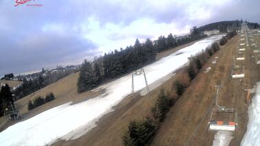 Blick auf den Sessellift