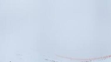 Blick von der Wanglspitze und der Bergstation der Rastkogelbahn (2.400 m)