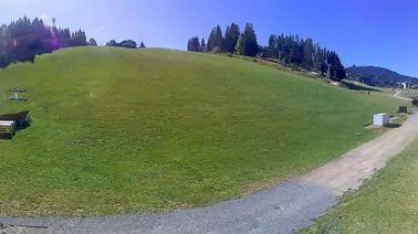 Blick auf die Talabfahrt
