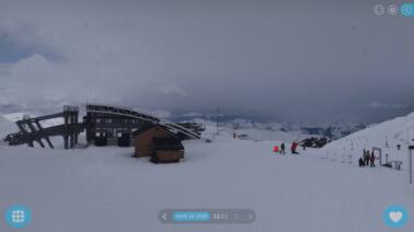 Rundumblick im Skigebiet (2.850 m)