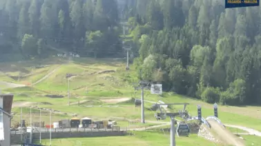 Blick auf die Lifttrasse
