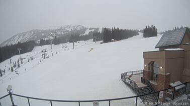 Blick auf die Liftstation