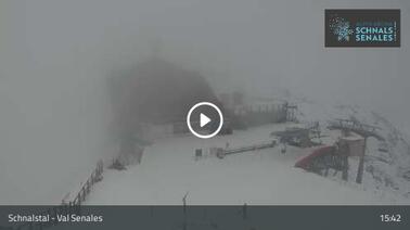 Blick auf den Gletscher (3.212 m)