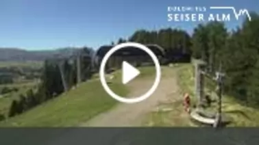 Blick auf die Hochalm (2.070 m)