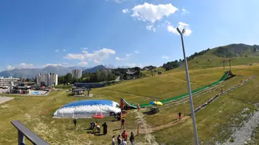 Blick auf die Pisten (1.713 m)