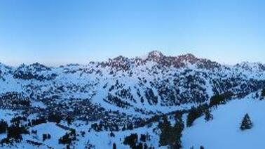 Blick von der Bergstation Gamsleiten (1.970 m)