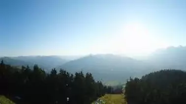 Rundblick von der Bergstation Harschbichl (1.604 m)
