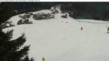 Blick Grandau Berg auf Garfrescha