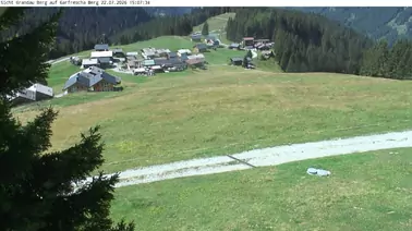 Blick Grandau Berg auf Garfrescha