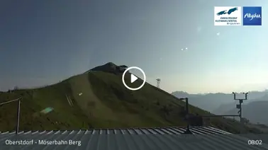 Blick auf die Bergstation (1.905 m)