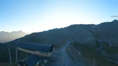 Rundblick von der Bergstation am Punta Bagna (2.737 m)
