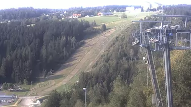 Blick auf die Piste "Hohe Reuth"