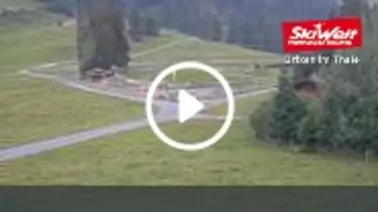 Blick auf den Filzalmsee bei Brixen im Thale (1.296 m)