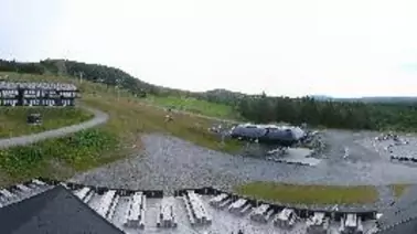 Blick auf das Alpinsenter (890 m)