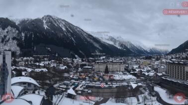 360° Blick auf Chamonix (1.050 m)