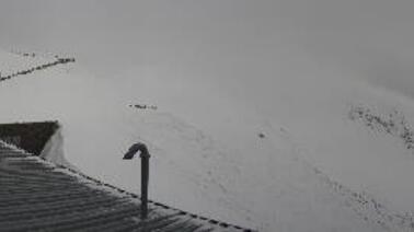 Blick von der Pfannspitzhütte (2.463 m)