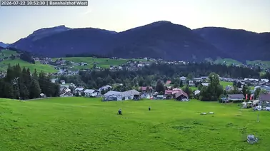 Blick auf Riezlern