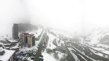 Panoramabild auf die Station du Clocher (1.811 m)