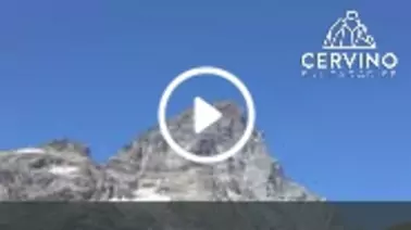 Rundblick auf Cervinia und ddas Cervino Ski Paradise (2.115 m)