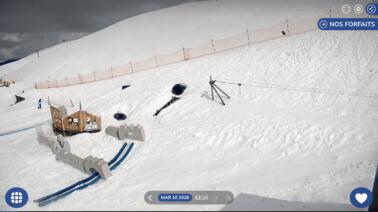 Rundblick von der Station Arrondaz (2.222 m)