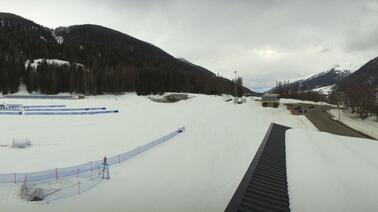 Rundumblick auf Tal in Ulrichen mit Aussicht auf Galenstock, Tällistock, Groß Muttenhorn, Blashorn, Skilifte Münster-Geschinen (1.300 m)