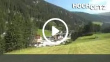 Blick auf den Talbereich in Ochsengarten (1.538 m)