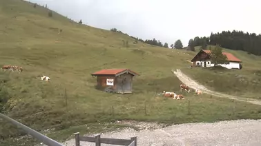 Ausblick von der Talstation der Waldkopfbahn