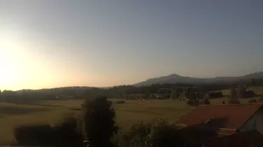 Blick vom Hotel "Zum Friedl"