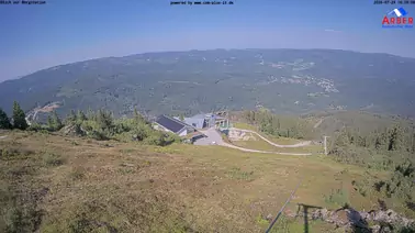 Blick auf die Bergstation