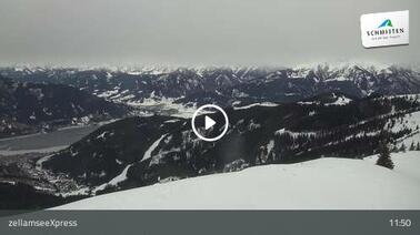 Blick auf die Schmittenhöhe (1.920 m)